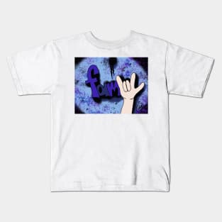 FamILY Sign Language Kids T-Shirt